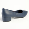 Madison Bernadette Low Block Heel Court - Navy-Madison Heart of New York-Buy shoes online