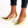 Madison Bexley Metallic Court - Gold-Madison Heart of New York-Buy shoes online