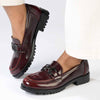 Madison Birdie Trim Loafers - Burgundy-Madison Heart of New York-Buy shoes online