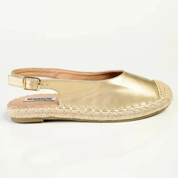 Madison Blessed Espadrille - Gold
