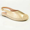 Madison Blessed Espadrille - Gold