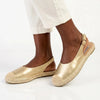 Madison Blessed Espadrille - Gold