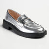 Madison Blessing Ladies Slip On Loafers - Metallic-Madison Heart of New York-Buy shoes online