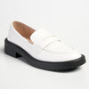 Madison Blessing Ladies Slip On Loafers - White-Madison Heart of New York-Buy shoes online