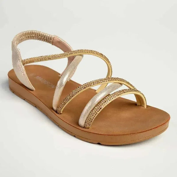 Madison Bling Sandal - Gold