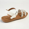 Madison Bling Wedge Sandal - White-Madison Heart of New York-Buy shoes online