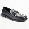 Madison Bliss 2 Tone Slip On Loafers - Black / Silver-Madison Heart of New York-Buy shoes online