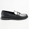 Madison Bliss 2 Tone Slip On Loafers - Black / Silver-Madison Heart of New York-Buy shoes online