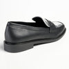 Madison Bliss 2 Tone Slip On Loafers - Black / Silver-Madison Heart of New York-Buy shoes online