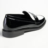 Madison Bliss 2 Tone Slip On Loafers - Black / White-Madison Heart of New York-Buy shoes online