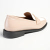 Madison Bliss 2 Tone Slip On Loafers - Nude / White-Madison Heart of New York-Buy shoes online