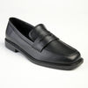 Madison Bliss 3 Loafer With Saddle - Black-Madison Heart of New York-Buy shoes online