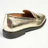 Madison Bliss 3 Loafer With Saddle - Champagne Gold-Madison Heart of New York-Buy shoes online