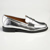 Madison Bliss 3 Loafer With Saddle - Silver-Madison Heart of New York-Buy shoes online