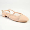 Madison Bluma 2 Low Block Heel Slingback Sandal - Nude