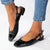 Madison Bluma 3 Toe Cap Slingback Pump - Black