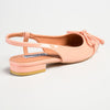 Madison Bobbi Low Block Heel Slingback Sandal - Peach-Madison Heart of New York-Buy shoes online