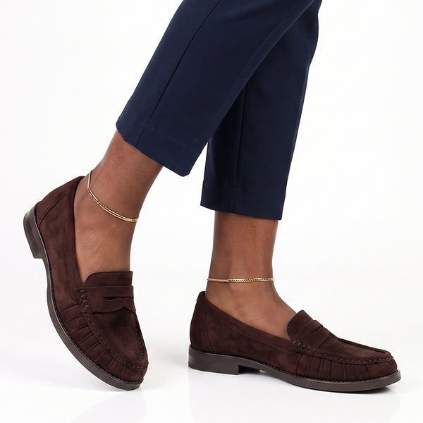 Madison Broth Loafer - Brown