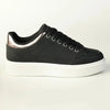 Madison Brynn Platform Sneaker - Black