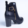 Madison Buzby Block Heel Ankle Boot - Black-Madison Heart of New York-Buy shoes online