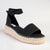 Madison Carina Closed Back Espadrille Sandals - Black-Madison Heart of New York-Buy shoes online