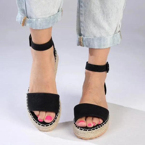 Madison Carina Sandals - Black