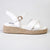 Madison Cassandra Cross Over Espadrille Sandal - Off White-Madison Heart of New York-Buy shoes online