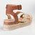 Madison Cassie Double Strap Espadrille Sandals - Natural/Tan-Madison Heart of New York-Buy shoes online