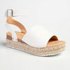 Madison Catherine 2 Espadrille Comfort Sandals - White-Madison Heart of New York-Buy shoes online