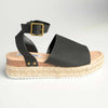 Madison Catherine 2 Espadrille Sandal - Black-Madison Heart of New York-Buy shoes online