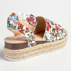 Madison Catherine 2 Espadrille Sandals - White Floral-Madison-Buy shoes online