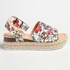 Madison Catherine 2 Espadrille Sandals - White Floral-Madison Heart of New York-Buy shoes online