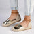 Madison Charlie 2 Closed Espadrille Loafer - White Gold-Madison Heart of New York-Buy shoes online