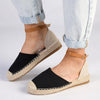 Madison Charlie Closed Espadrille Loafer - Black/Nude/Tan-Madison Heart of New York-Buy shoes online