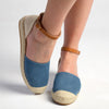 Madison Charlie Closed Espadrille Loafer - Denim Blue-Madison Heart of New York-Buy shoes online