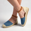 Madison Charlie Closed Espadrille Loafer - Denim Blue-Madison Heart of New York-Buy shoes online