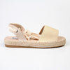 Madison Charlotte Ankle Wrap Espadrille Sandal - Nude-Madison Heart of New York-Buy shoes online