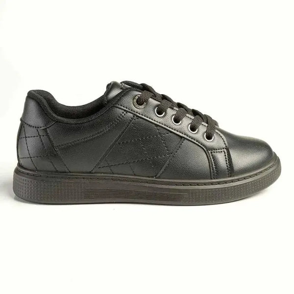Madison Checkered Sneaker - Black/Mono