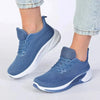 Madison Chick 1 Chunky Fly Knit Sneaker - Blue