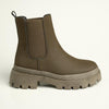 Madison Chunky Gusset Fashion Boot - Khaki-Madison Heart of New York-Buy shoes online