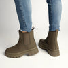 Madison Chunky Gusset Fashion Boot - Khaki-Madison Heart of New York-Buy shoes online