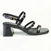 Madison Claire Block Heel - Black