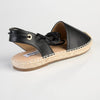 Madison Clementine Plain Vamp Espadrille - Black-Madison Heart of New York-Buy shoes online