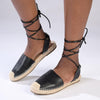 Madison Clementine Plain Vamp Espadrille - Black-Madison Heart of New York-Buy shoes online