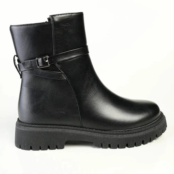 Madison Combat Boot - Black