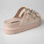 Madison Cora 3 Buckle Platform Sandals - Beige Mono-Madison Heart of New York-Buy shoes online