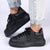 Madison Destiny Fashion Sneaker - Black-Madison Heart of New York-Buy shoes online