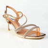Madison Diamente Sandal Heel - Gold