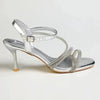 Madison Diamente Sandal Heel - Silver