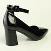 Madison Diana Court - Black Patent